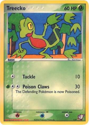 Treecko - 1/5 - Kids WB Promos