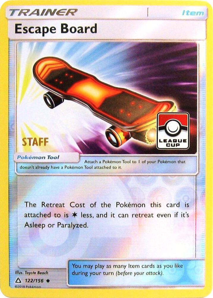 Escape Board - 122/156 (League Cup) [Staff] - League & Championship Cards