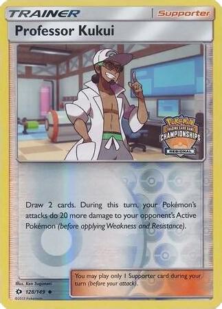 Professor Kukui - 128/149 (Regional Championships) - League & Championship Cards