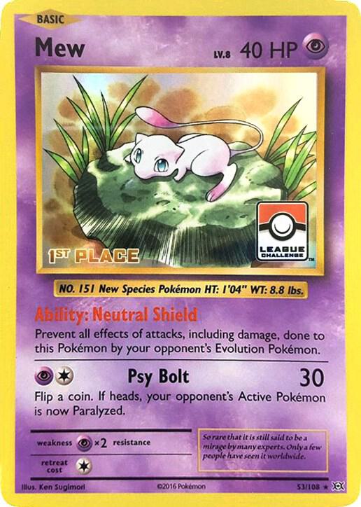 Mew (League Challenge) [1st Place]