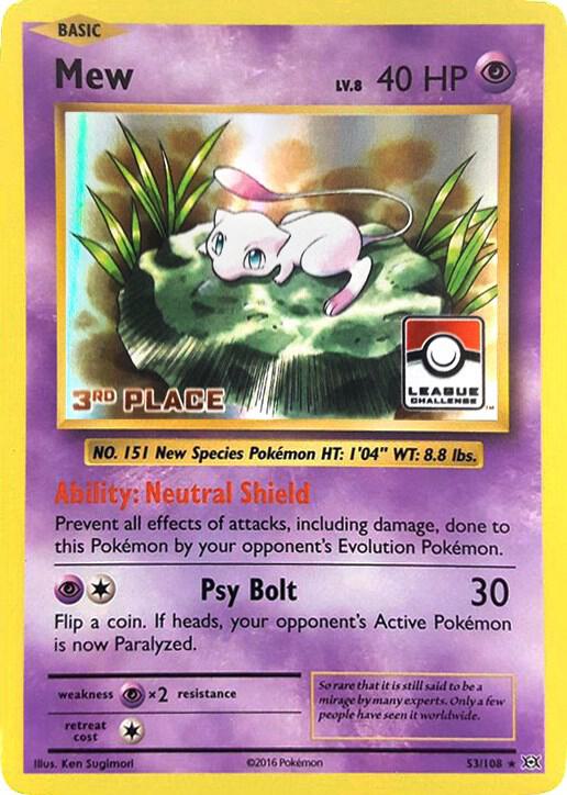 Mew (League Challenge) [3rd Place]