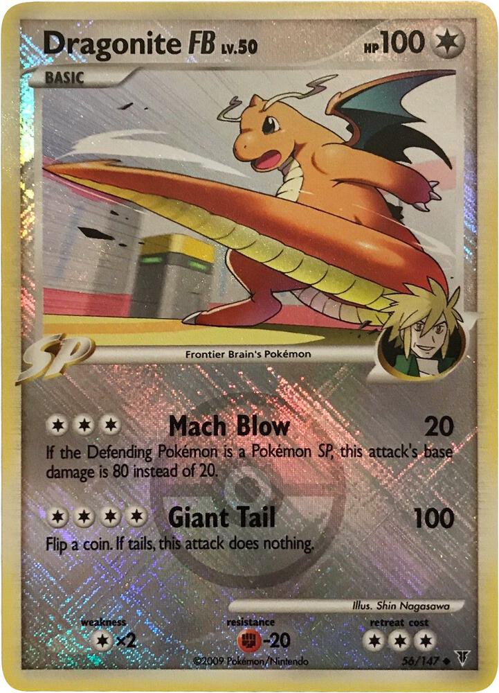 Dragonite FB - 56/147 (League Promo) - League & Championship Cards