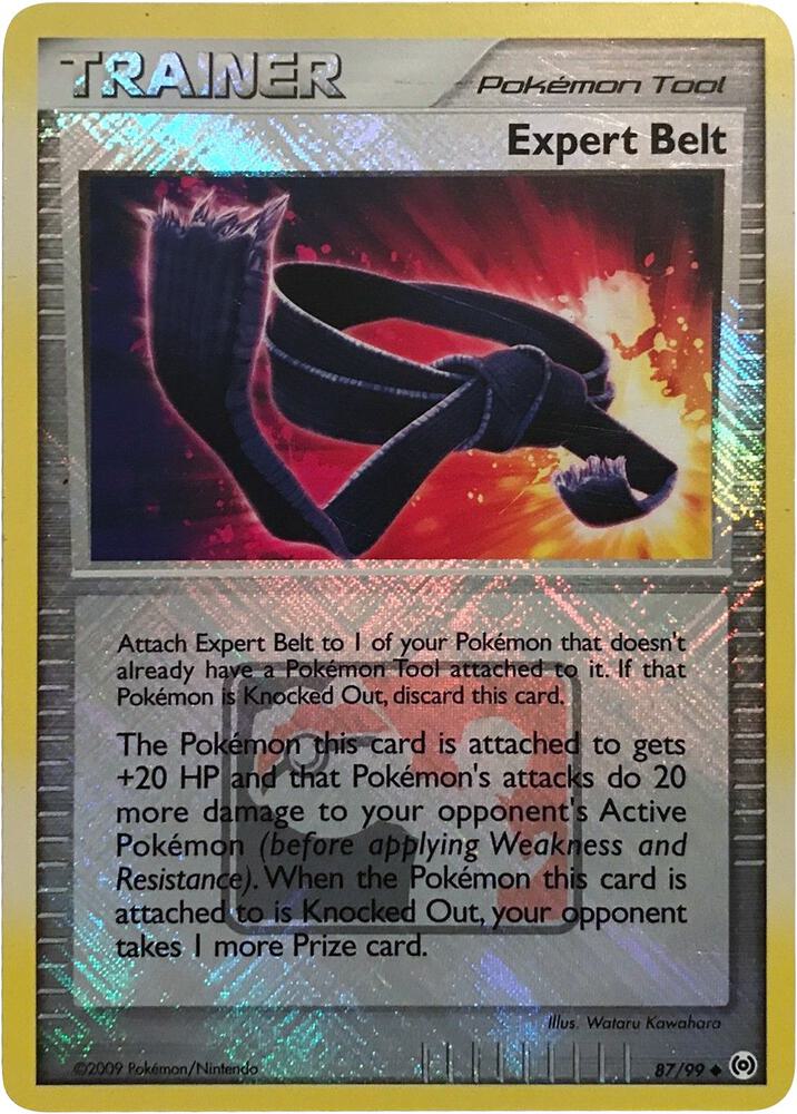 Expert Belt - 87/99 (League Promo) - League & Championship Cards