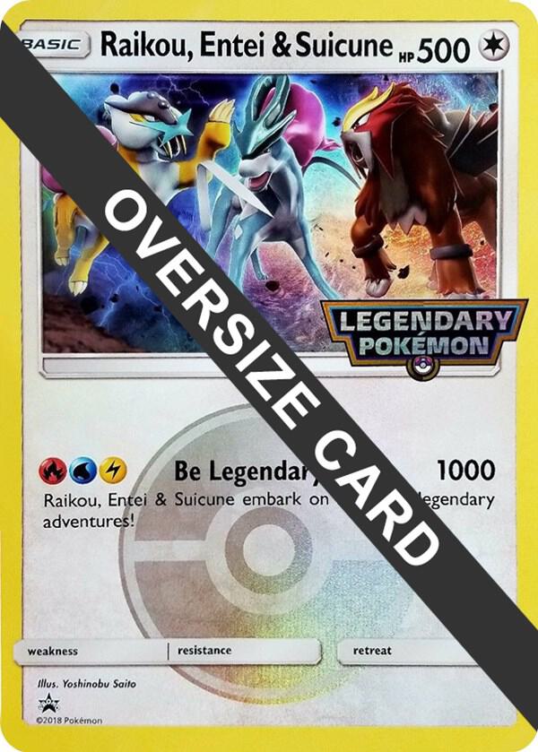Raikou, Entei & Suicune - Jumbo Cards