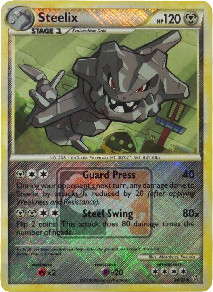 Steelix - 24/95 (League Promo) - League & Championship Cards