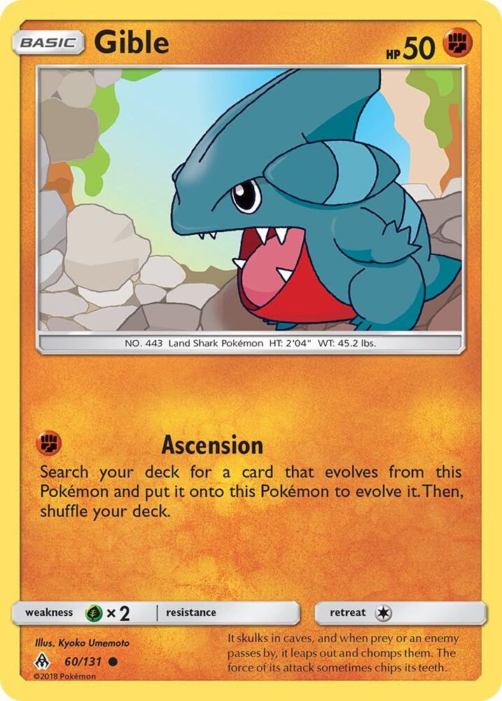 Gible - SM - Forbidden Light