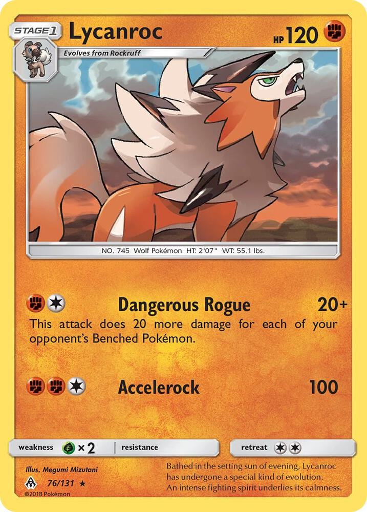 Lycanroc - SM - Forbidden Light