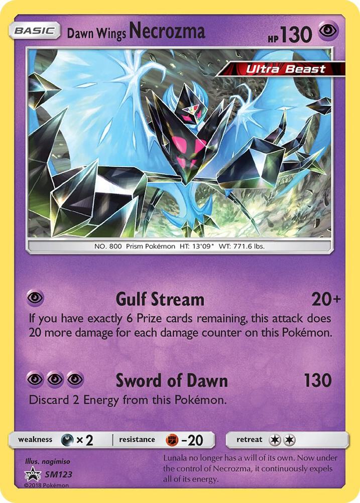 Dawn Wings Necrozma - SM123 - SM Promos