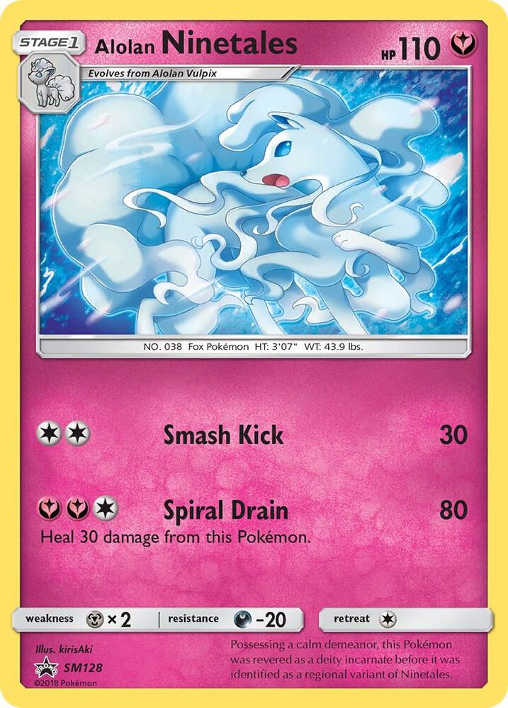 Alolan Ninetales - SM128 - SM Promos