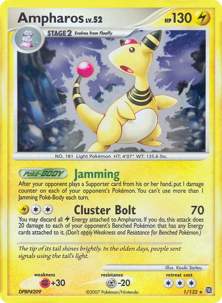 Ampharos (DP Secret Wonders)