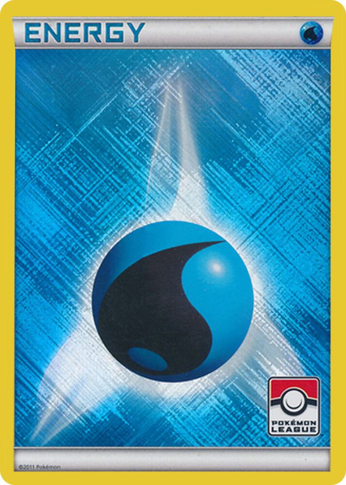 Water Energy (2011 Pokemon League Promo) - League & Championship Cards