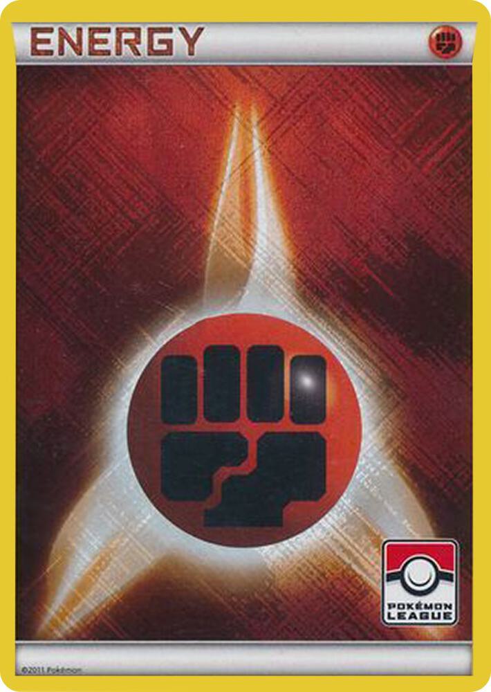 Fighting Energy (2011 Pokemon League) - League & Championship Cards