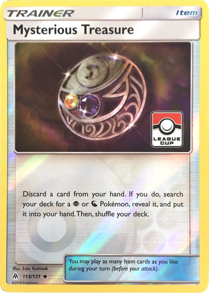 Mysterious Treasure - 113/131 (League Cup) - League & Championship Cards
