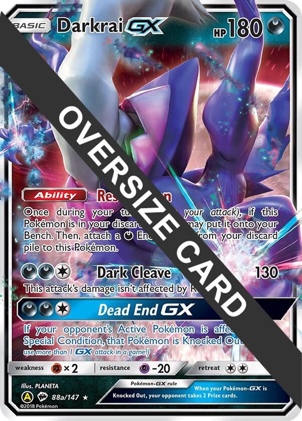 Darkrai GX - 88a/147 - Jumbo Cards