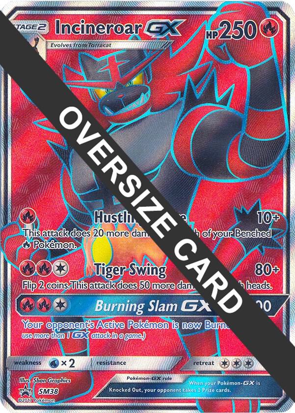 Incineroar GX - SM38 (SM Black Star Promo) - Jumbo Cards