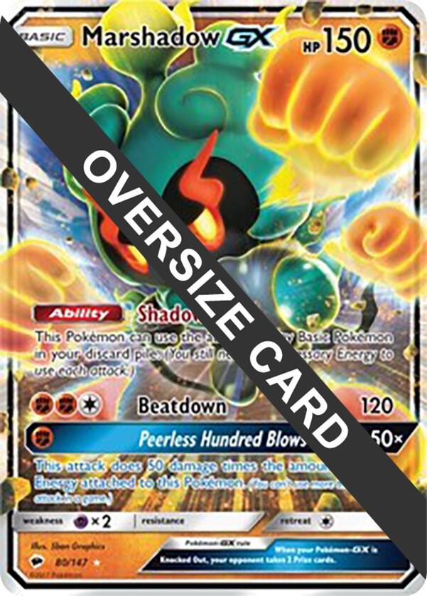 Marshadow GX - 80/147 - Jumbo Cards