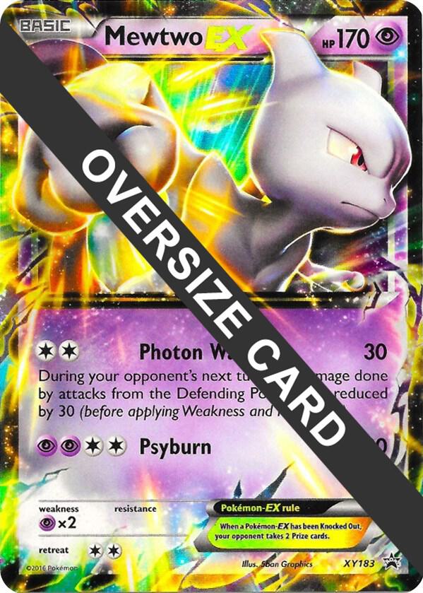 Mewtwo EX - XY183 - Jumbo Cards