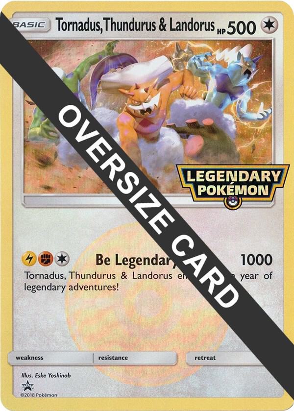Tornadus, Thundurus & Landorus (Forces of Nature Promo) - Jumbo Cards