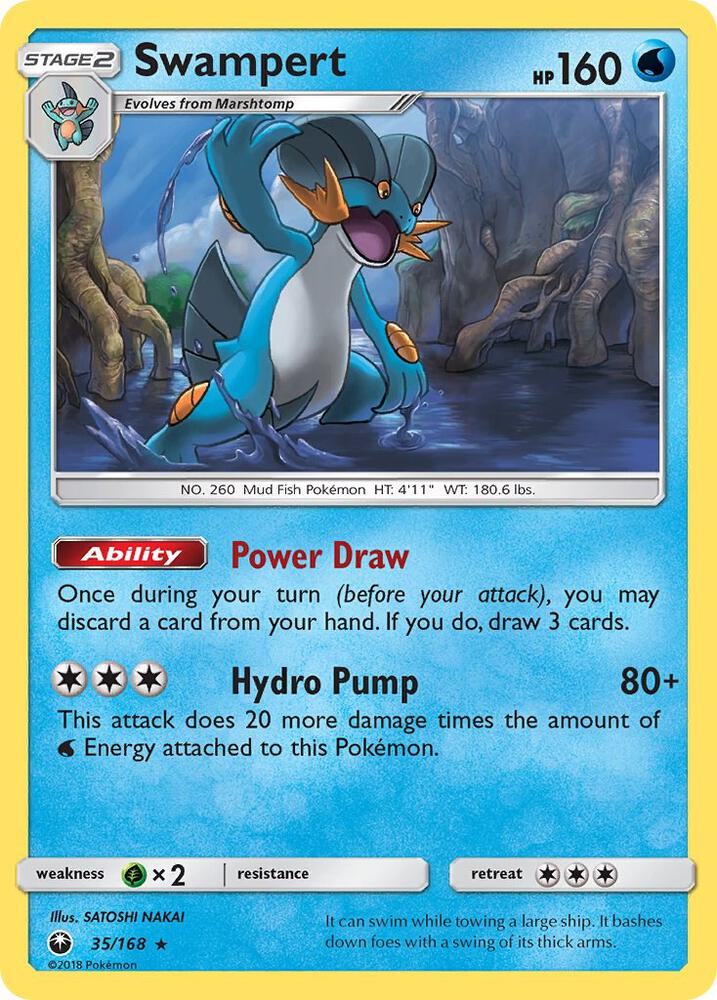Swampert - SM - Celestial Storm