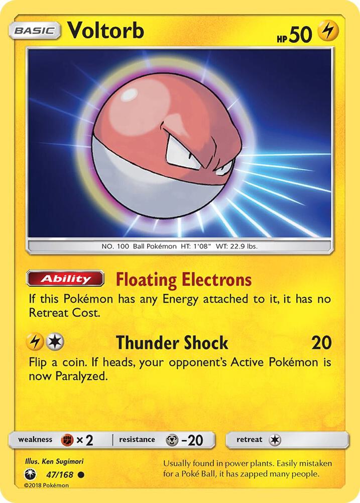 Voltorb - SM - Celestial Storm