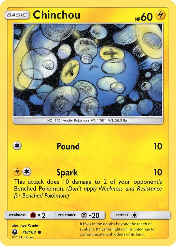Chinchou - SM - Celestial Storm