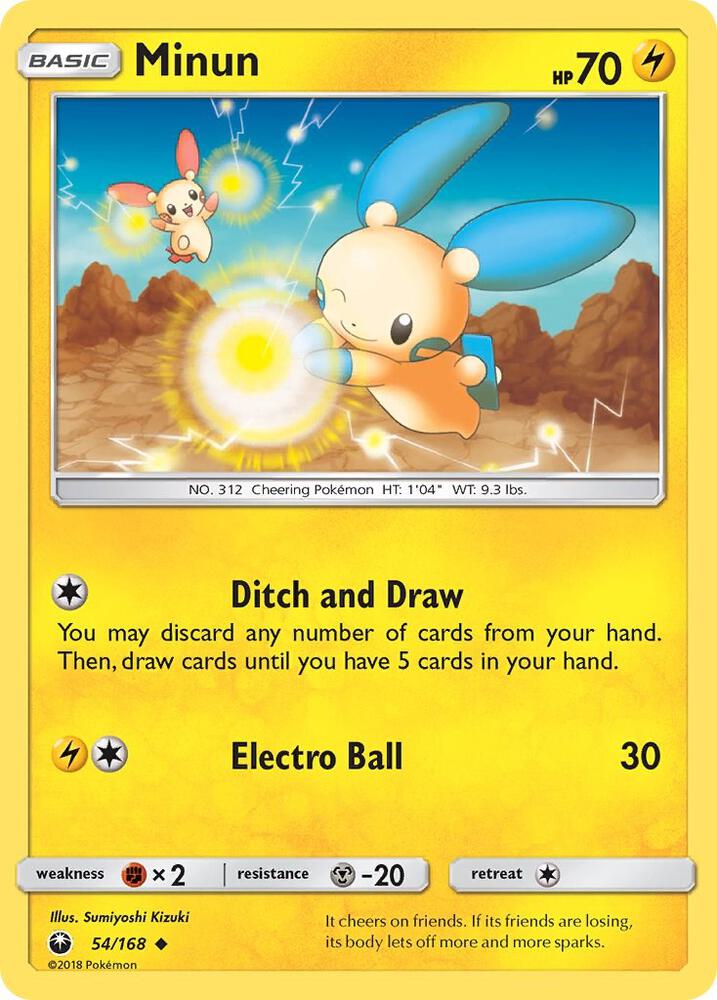 Minun - SM - Celestial Storm