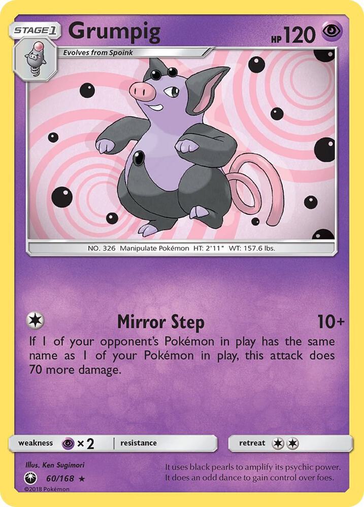 Grumpig - SM - Celestial Storm