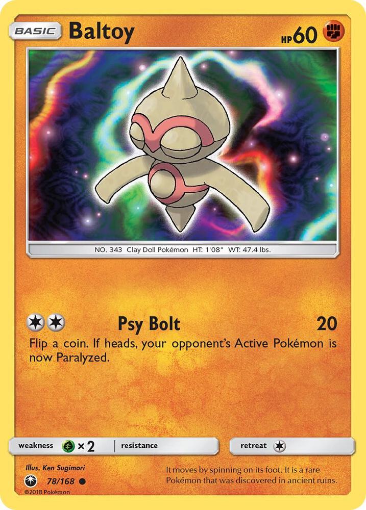 Baltoy - SM - Celestial Storm