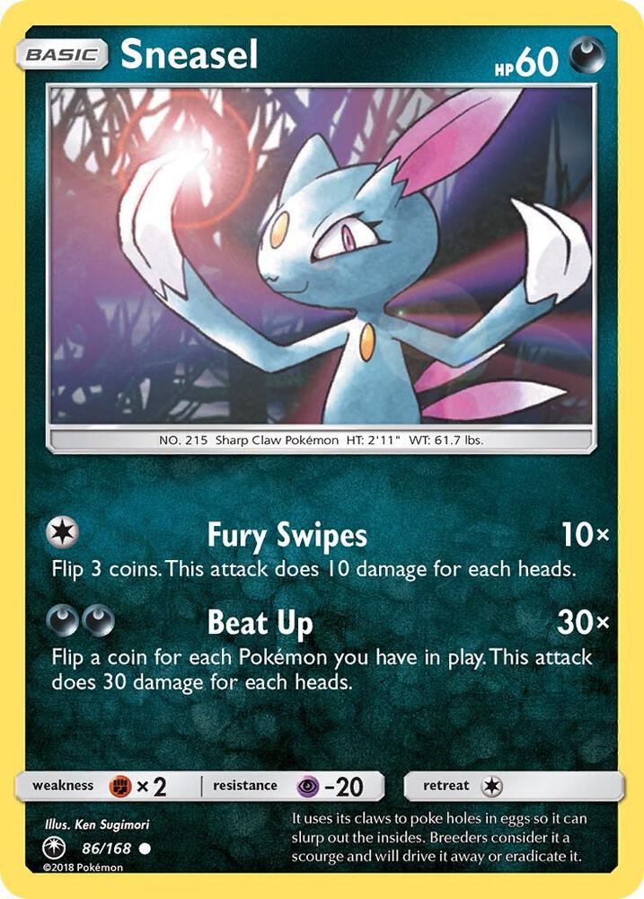 Sneasel - SM - Celestial Storm