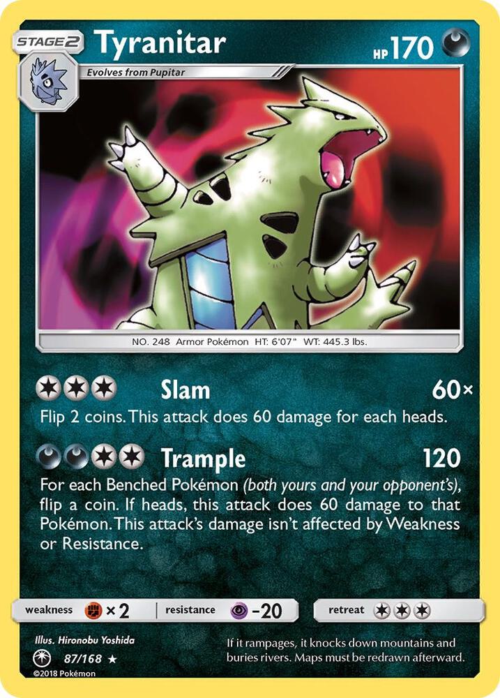 Tyranitar - SM - Celestial Storm