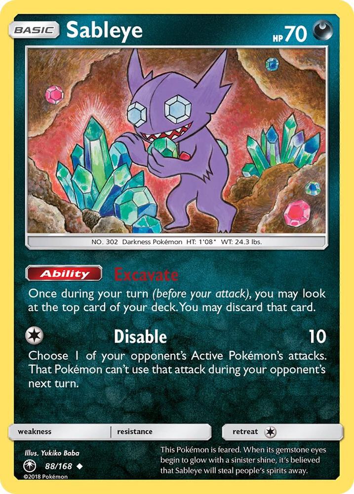 Sableye - SM - Celestial Storm