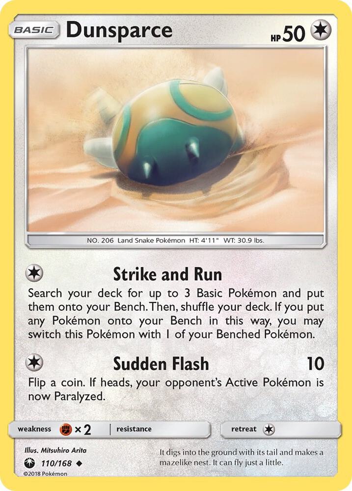 Dunsparce - SM - Celestial Storm