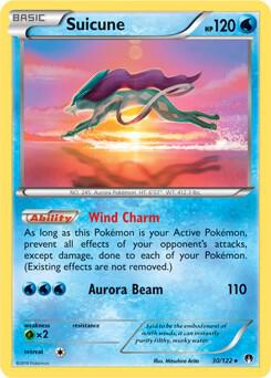 Suicune - 30/122 (Cosmos Holo) - Blister Exclusives