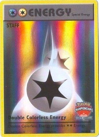 Double Colorless Energy - 90/108 (North America Championships) [Staff] - League & Championship Cards
