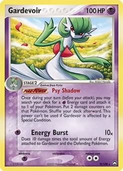 Gardevoir - 9/108 (EX Power Keepers) - Deck Exclusives