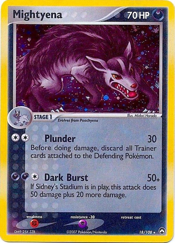 Mightyena (Cosmos Holo)