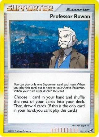 Professor Rowan - 112/130 (Cosmos Holo) - Miscellaneous Cards & Products