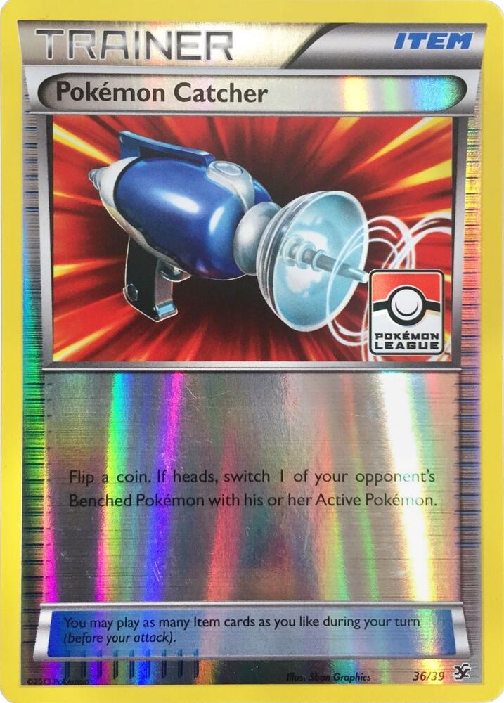 Pokemon Catcher - 36/39 (Pokemon League) - League & Championship Cards