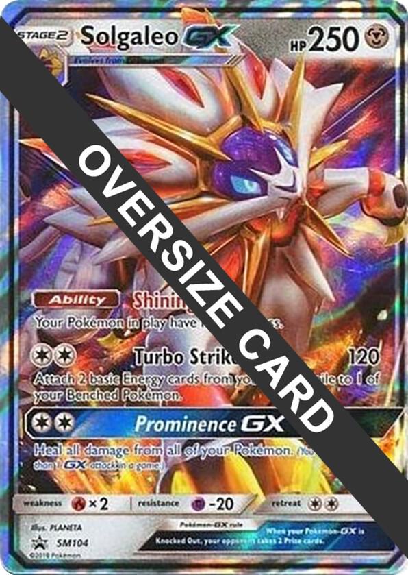 Solgaleo GX - SM104 - Jumbo Cards