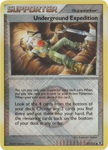 Underground Expedition - 97/111 (League Promo) - League & Championship Cards