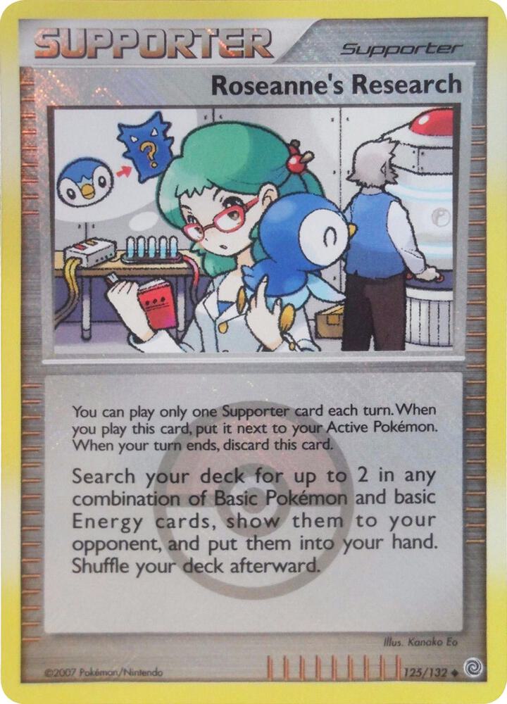Roseanne's Research - 125/132 (League Promo) - League & Championship Cards