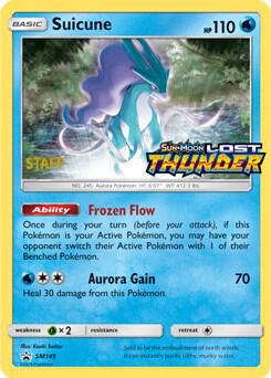 Suicune (Prerelease) [Staff]