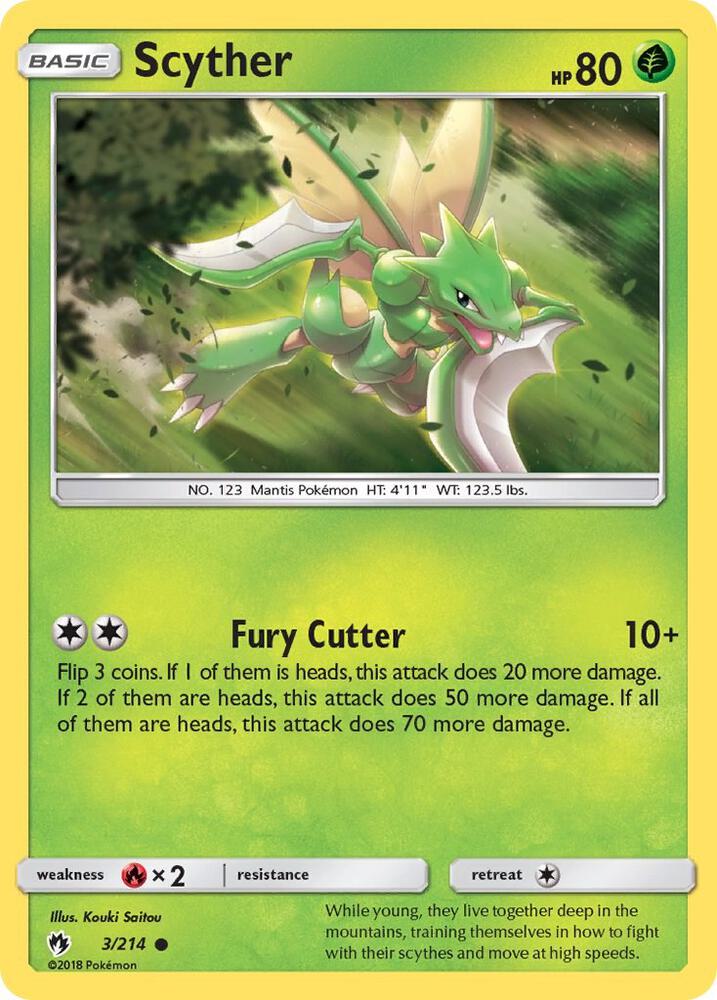 Scyther - SM - Lost Thunder