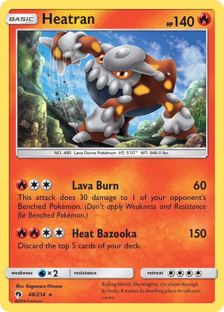 Heatran - SM - Lost Thunder