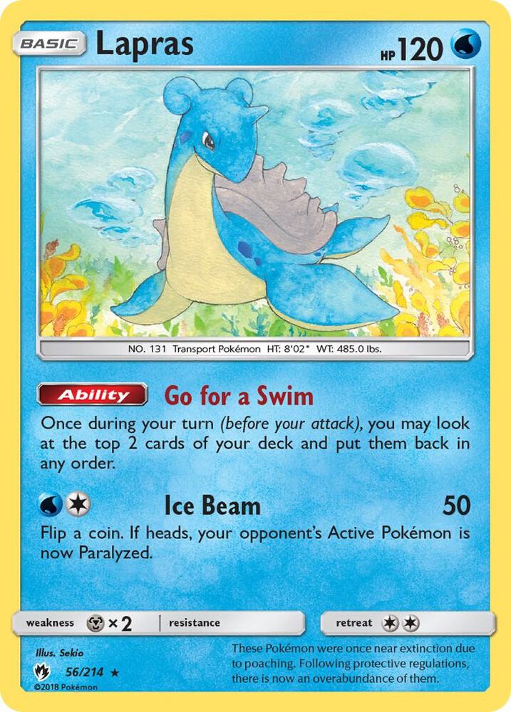 Lapras - SM - Lost Thunder