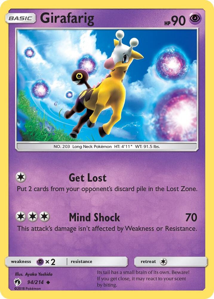 Girafarig - SM - Lost Thunder