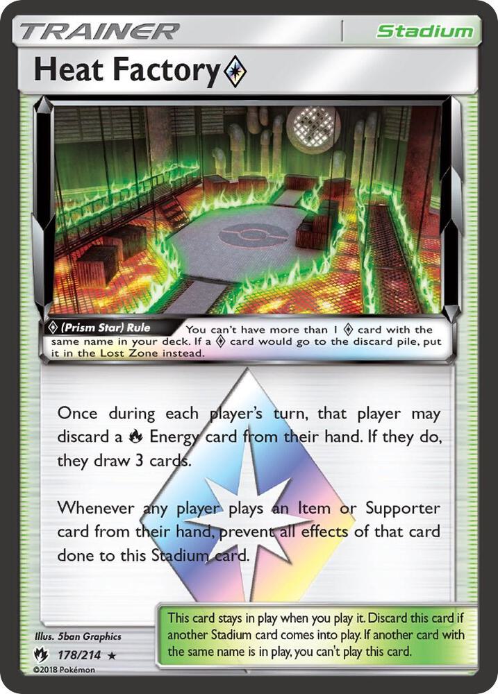 Heat Factory Prism Star - SM - Lost Thunder