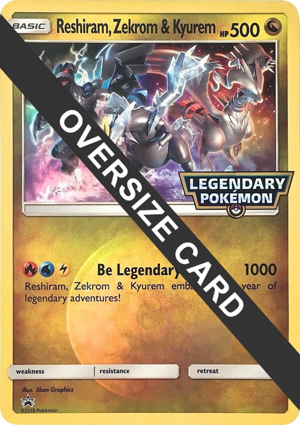 Reshiram, Zekrom & Kyurem - Jumbo Cards