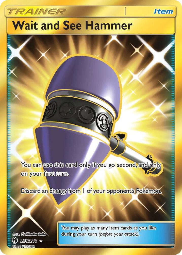 Wait and See Hammer (Secret) - SM - Lost Thunder