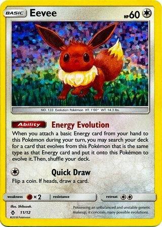 Eevee - 11/12 - McDonald's Promos 2018